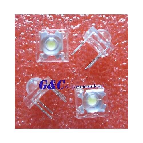 100 pcs 5mm 4pin Piranha LED Red Super Bright LED light diy electronics