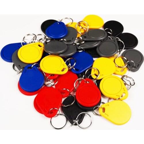 1000pcs/Lot 125Khz Proximity RFID EM4305 T5577 Smart Card Read and Rewriteable Token Tag Keyfobs Keychains Access Control