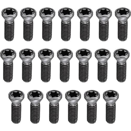 20Pcs M3.5x12mm CNC Insert Torx Screw For Replaces Carbide Inserts CNC Lathe Tool For Holder