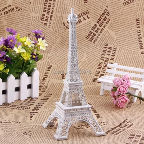 30CM Home Decoration Zinc Alloy Photo Prop Paris Eiffel Tower Souvenir Torre Eiffel