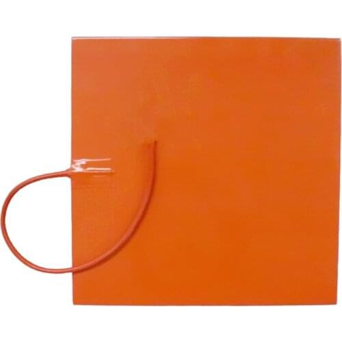 400x300MM 230V 550 + 50 W With PSA NTC 100K Thermistor Heatbed 1000MM Power wire Silicone Heating PAD ELEMENT Heater Bed