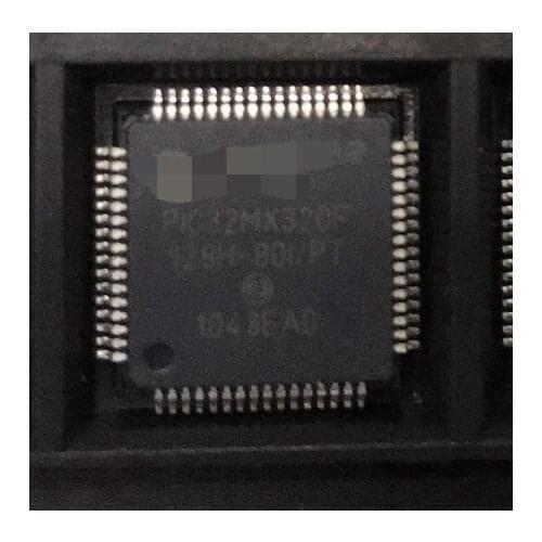 5pcs/lot PIC32MX320F PIC32MX320F128H PIC32MX320F128H-80 PIC32MX320F128H-80I/PT TQFP64 NEW Original free shipping