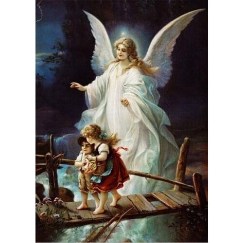 Diy Child Angel Cross Dtitch Diamond Painting Square/round Drill Full Rhinestone Mosaic Resin Embroidey Sale Pic By Numbers