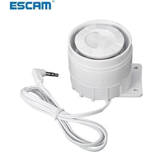 ESCAM HOSA External Speakers 433MHz Window Door Sensor PIR Detector Wireless Remote Controller