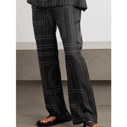 Женские брюки широкие La melancolie China At AliExpress