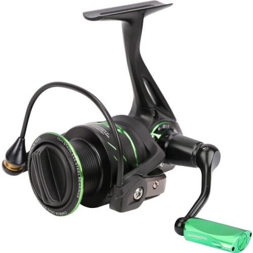 6.2:1 Gear Ratio Metal Spinning Reel 8 KG Max Drag Rock Fishing Coil Trolling Wheel De Pesca Sea Fishing Vessel 2000s 3000s