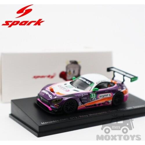 Spark 1:64 AMG GT3 No.33 24H Daytona 2019 Diecast Model Car