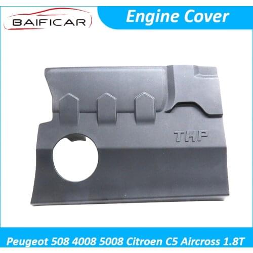 Baificar Brand New Quality Engine Cover Bonnet Dust Decorative Hood For Peugeot 508 4008 5008 Citroen C5 Aircross 1.8T