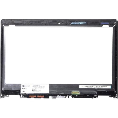 Free shipping Original 14 inch Laptop LCD Display Touch Screen Assembly+Frame For Lenovo Yoga 3 14