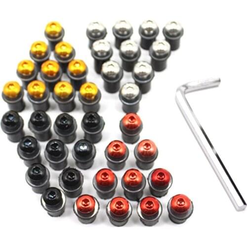 Universal 10PCS M5 5mm Windscreen Windshield Bolts Screw Kits For Triumph speed triple1050 speed triple675 speed four