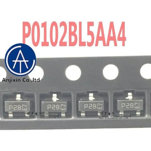 10pcs 100% orginal new real stock Thyristor P0102BL5AA4 silk screen P28 SOT-23