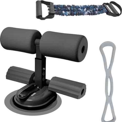 3 pcs wall pulley Sit Up Assistant Abdominal Core Workout Sit Up Bar Resistance Band Fitness Support Trainer Workout Home Gym