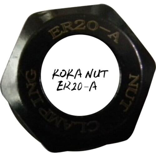 ER20-A,CNC Engraving machine accessories,CNC computer end mill Nut,end milling cutter nut,Tungsten steel solid carbide end mill