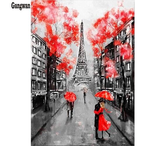 Diamond embroidery sale Street Love 5d diamond painting full diamond mosaic abstract picture of rhinestones cross-stitch decor