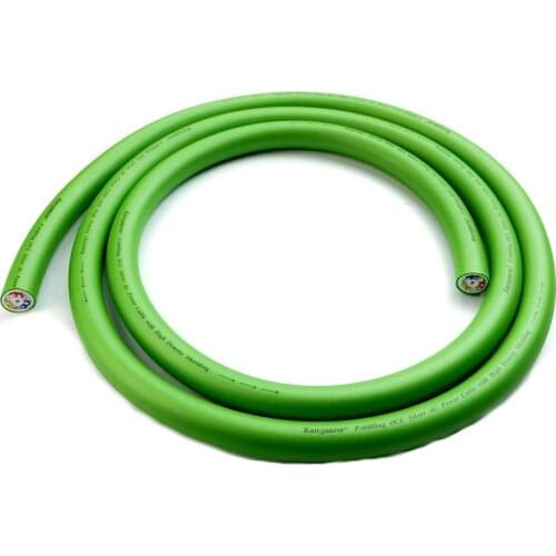 Audiophile High Fidelity Silver Plating Power Cable for US/ EU Plug DIY Audio Bulk Power Cable (sell Per 1.0M)