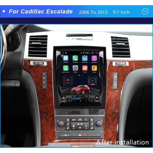6G128G Android 10 9.7 Inch Car Radio Multimedia GPS Navigation For Cadillac Escalade /SLS 4G WiFi USB