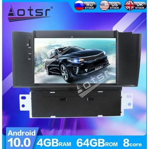 For Citroen C4 C4L DS4 2011 - 2015 Android 10.0 64GB PX6 Car GPS Navigation Player Car Radio Player Stereo Multimedia Player