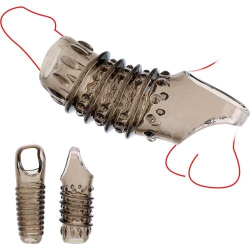 IKOKY Sex Toys For Men Delayed Ejaculation Silica Gel Cock Ring Penis Ring Chastity Penis Enlargement 2pcs