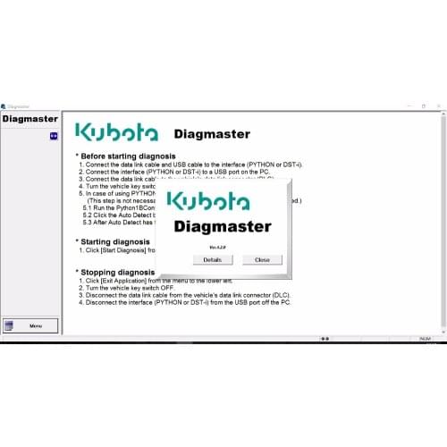 Kubota Diagmaster 4.2.4 [2018]