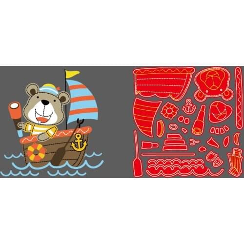 Animal metal cutting dies cut die mold Flower decoration Scrapbook paper craft knife mould blade punch stencils dies DIY