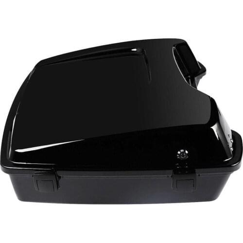 Motorcycle 5.5'' Razor Pack Trunk W/Latch Key For Harley Touring Tour Pak Models Street Electra Road Glide 97-13