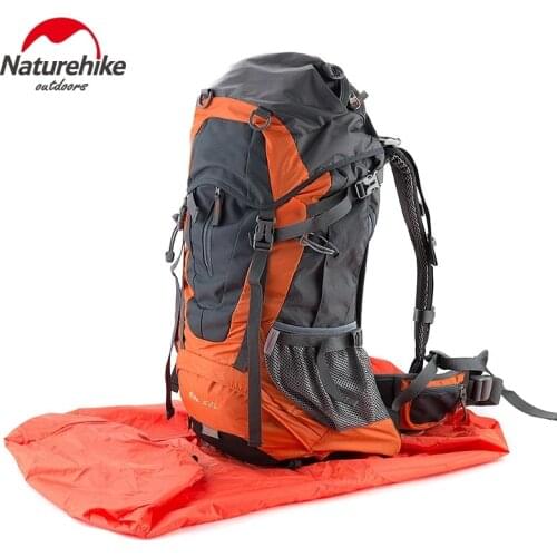 Naturehike 20~75L High Quality Polyester Waterproof Cover for Backpack Camping Hiking Climbing Backpack Rain Covers Bags