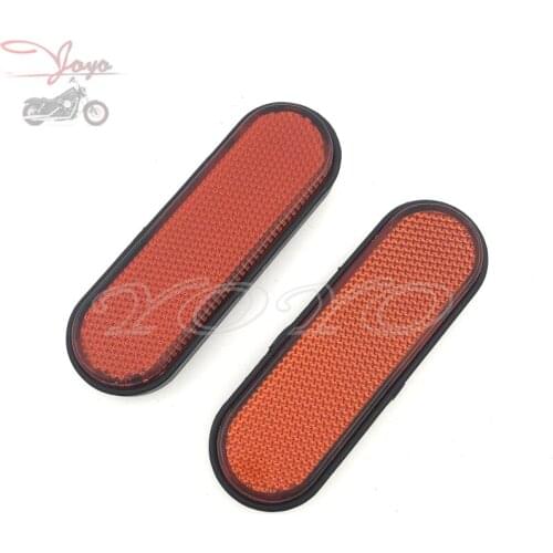 2x Motorcycle Front Fork Leg Reflector Safety Warning for Triumph Tiger Triumph Bonneville Thruxton Scrambler