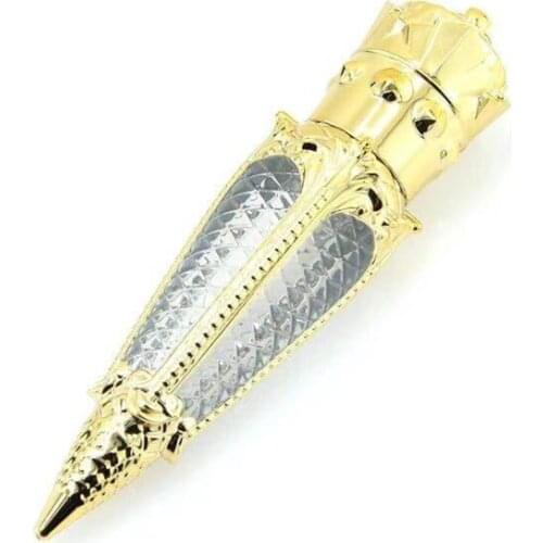 Luxury Rose Gold Crown Lip Gloss Tube Empty Lipgloss Tubes Bottles Plastic Lip Gloss Bottle Container Cosmetic Packaging