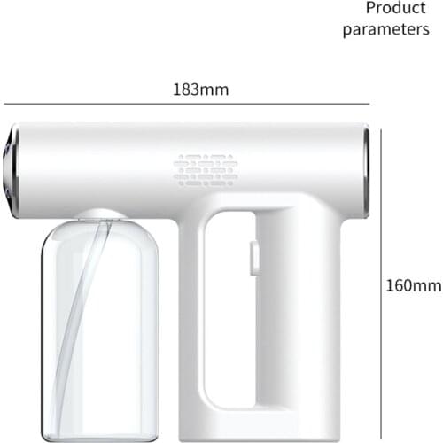 Handheld 250ml Nano Disinfectant Mist Steam Sprayer Fog Machine Sanitizing