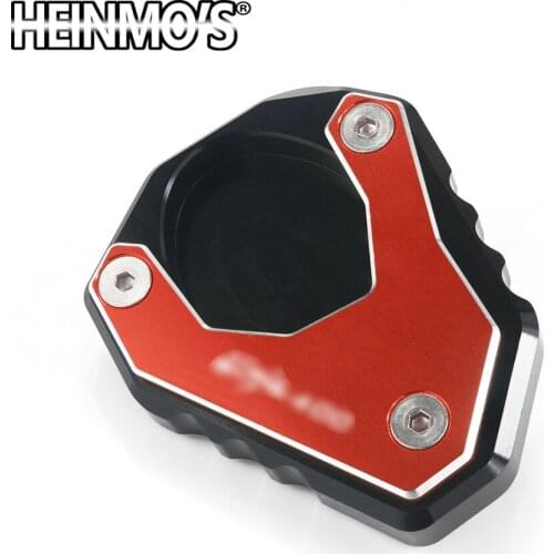 Z400 For KAWASAKI NINJA 400 2018 2019 Accessories Side Stand Enlarger Plate For KAWASAKI NINJA400 Z 400 Motorcycle Protector