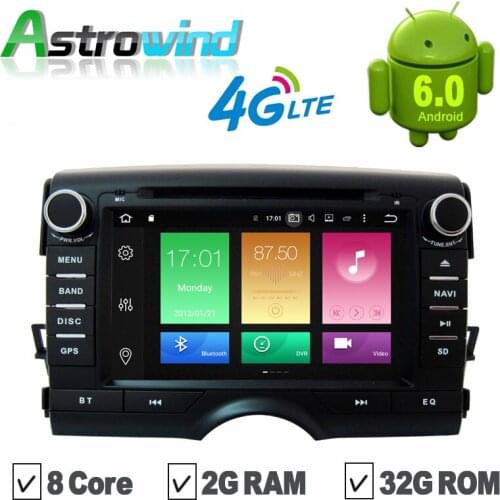 8 Core, 2G RAM, 32G ROM, Android 6.0 GPS Navigation System DVD Stereo Media Auto Radio For Toyota Reiz 2011 2012 2013 2014 2015