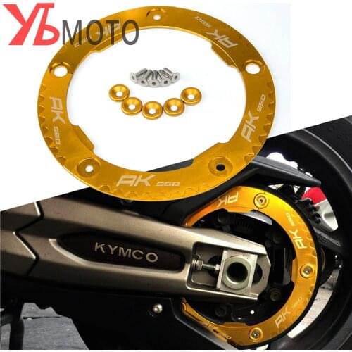 Accessories Motorcycle Aluminum Transmission Belt Pulley Protective Cover For KYMCO AK550 AK 550 2017 2018 2019 2020