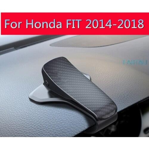 For Honda FIT JAZZ 2014-2018 Car HUD mobile phone navigation bracket instrument panel mobile phone bracket URV Car accessories