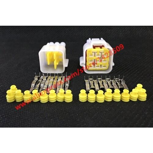 Furukawa 5 Sets 9 Pin FW-C-9M-B FW-C-9F-B Female Male Waterproof Electrical Wire Connector Plug Auto Connectors