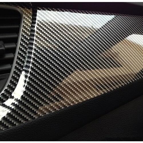 High Glossy 2D Carbon Fiber Wrapping Vinyl Film Motorcycle Tablet Stickers And Decals Auto Accessories Car Styling