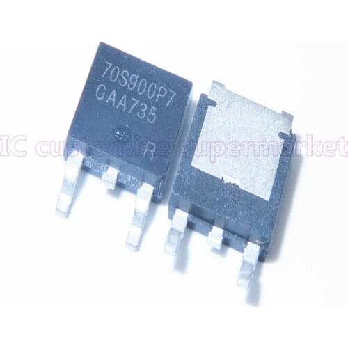 10PCS/LOT NWE 70S900P7 IPD70R900P7S TO-252 700V 12.8A SMD Transistor