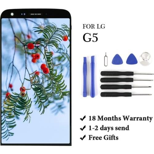 18 month Warranty For LG G5 LCD H850 H840 RS988 with Frame Replacment Screen for LG G5 LCD Display Touch Screen H820 H840 H850 F
