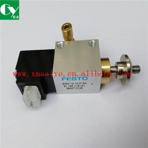 2Piece DHL free shipping Solenoid Valve 61.184.1181/01 Cylinder/Valve unit D12