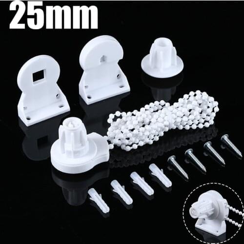 25mm Roller Blind Fittings Roller Shade Fitting Clutch Repair Kit Bead Chain Roller Blind Fitting Bracket Window Treatments