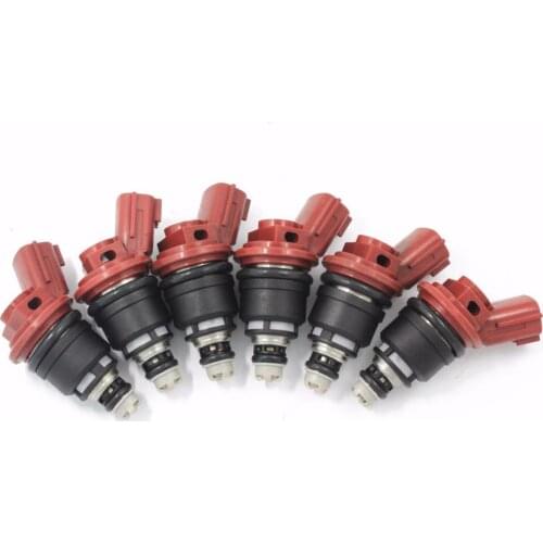 6PCS/SET Original Used 16600-96E01 16600-96E00 A46-00 Fuel Injector 1660096E01 1660096E00 A4600 16600 96E01 16600 96E00 A46 0