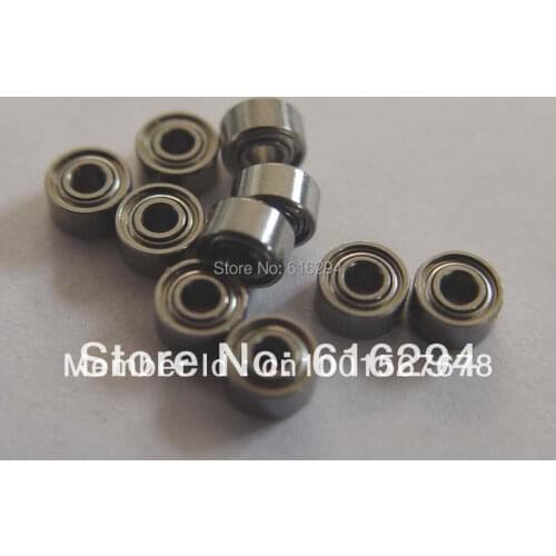 Free Shipping 10PCS MR93ZZ ABEC-5 3*9*4mm MR93Z Miniature Ball Radial Ball Bearings