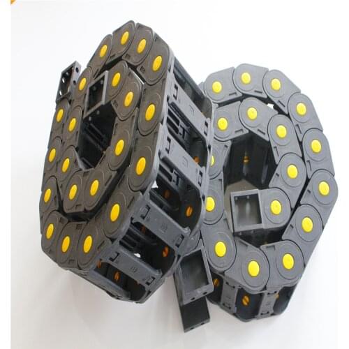 Transmission Chains R55 25x50mm 25x77mm 1M Open On Both Side Plastic Towline Cable Drag Chain For 3D printer Parts