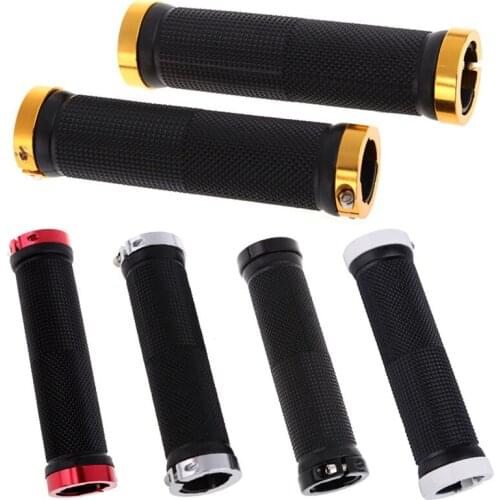 GUB 113 1 Pair Lock-on Nonslip Rubber Bike Bicycle Cycling Handle Bar Grips 7 colors optional