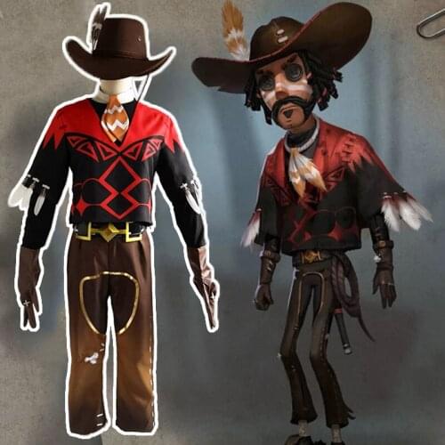 Game Identity V Cosplay Costumes Cowboy,Kevin Ayuso Cosplay Costume Original Skin Uniform clothes Costume Suits Anime Full Sets