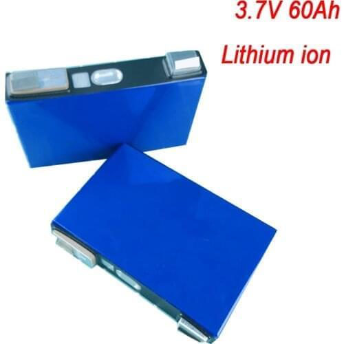 3pcs 3.7v 60Ah lithium battery 3.7v Lithium ion battery 180A high discharge for DIY 12V 60Ah golf cart scooter bike