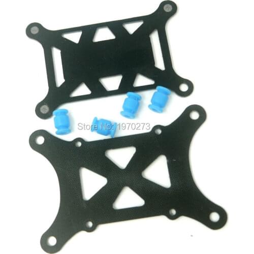 New Flight control damping plate Controller Board Anti-vibration Set Shock Absorber Glass / carber fiber for APM 2.5 2.6/KK/MWC