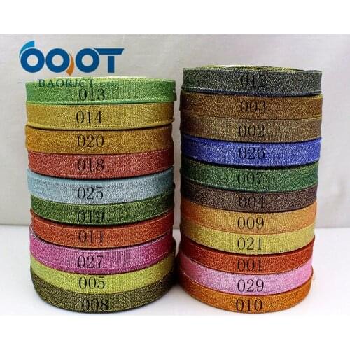 OOOT BAORJCT 1710183,12MM 21 color optional 25 yards green onion ribbon, wedding dress ribbon, gift packaging, DIY hand material