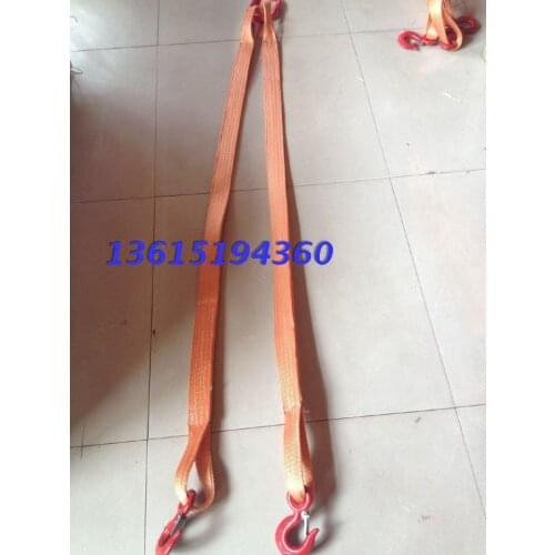 Lifting sling rigging sets 10 tons combined legs 2 fork combination 10T1M2M3M4M5M sling sling