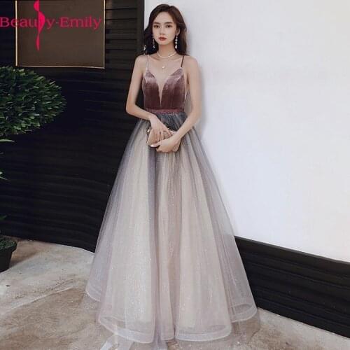 Sexy Strapless Sleeveless Sequined Tulle Evening Dress Long 2021 Elegant Spaghetti Strap Lace Up Back Formal Party Dresses