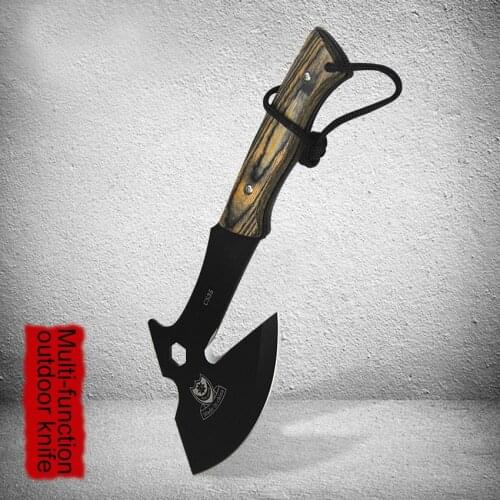 CS35 Sharp Survival tomahawk axes hatchet camping hand fire axe Boning Knife for Chopping meat Bones